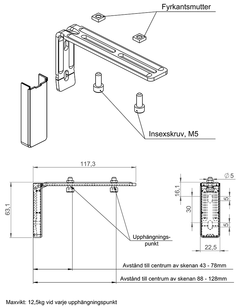 pleat-vaggvinkel-dubbel-ritning-sv